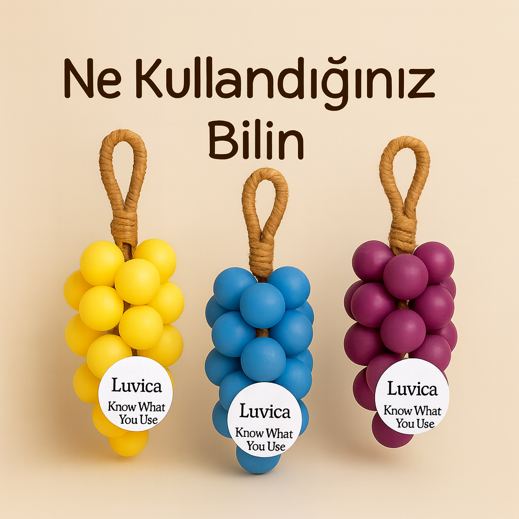 Luvica Doğal Üzüm Salkımı El Sabunu – Şık ve Farklı Tasarım, Mis Gibi Temizlik