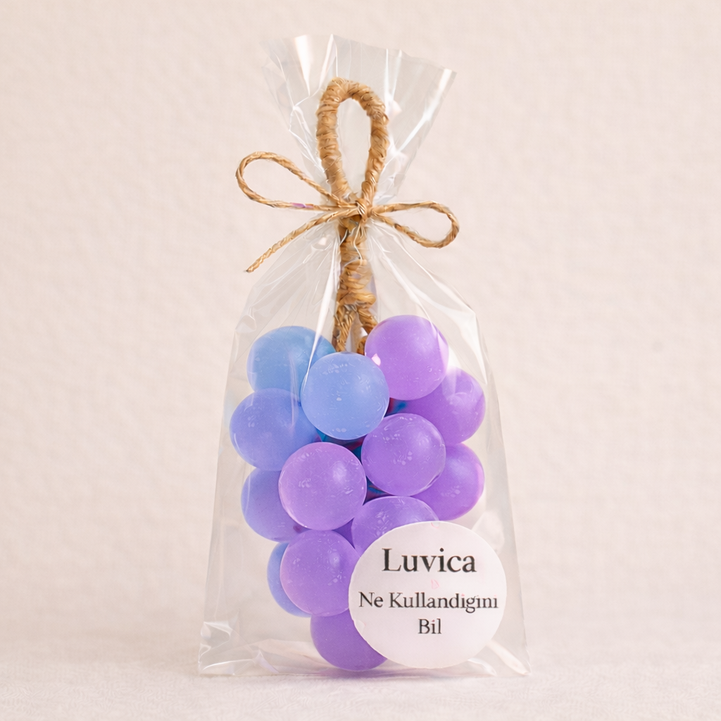 Luvica™ Doğal Üzüm Salkımı Sabunu