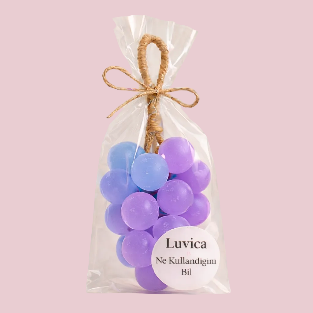 Luvica™ Doğal Üzüm Salkımı Sabunu