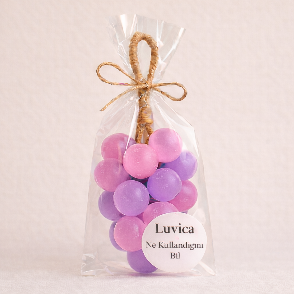 Luvica™ Doğal Üzüm Salkımı Sabunu