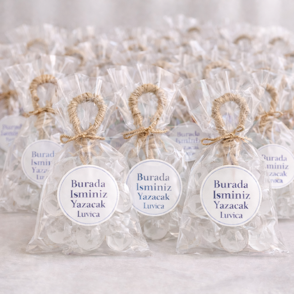 Luvica Mini Üzüm Sabunu – Kişiye Özel Etiketli Organizasyon Sabunu