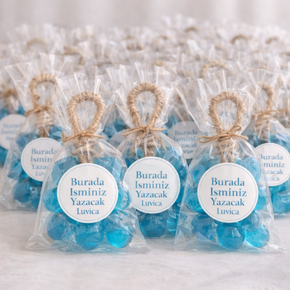 Luvica Mini Üzüm Sabunu – Kişiye Özel Etiketli Organizasyon Sabunu