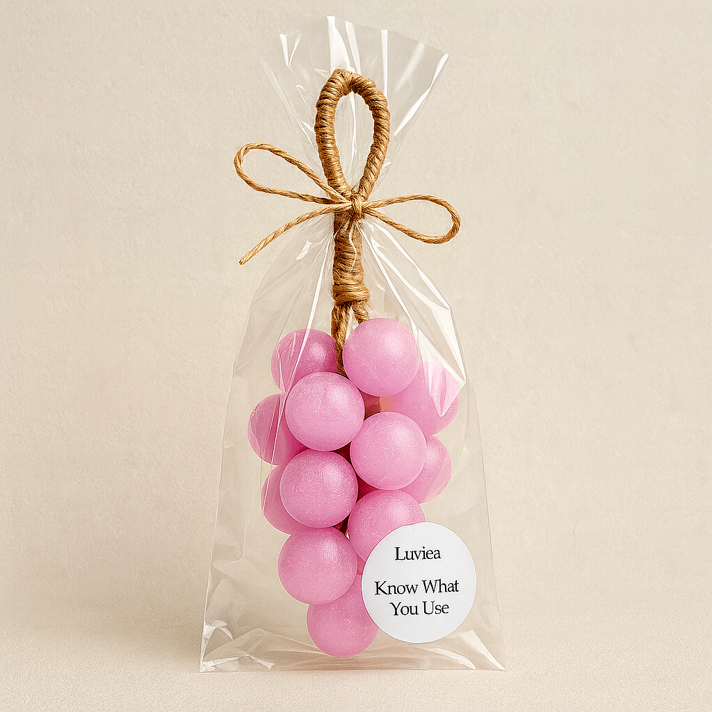 Luvica Doğal Üzüm Salkımı El Sabunu – Şık ve Farklı Tasarım, Mis Gibi Temizlik