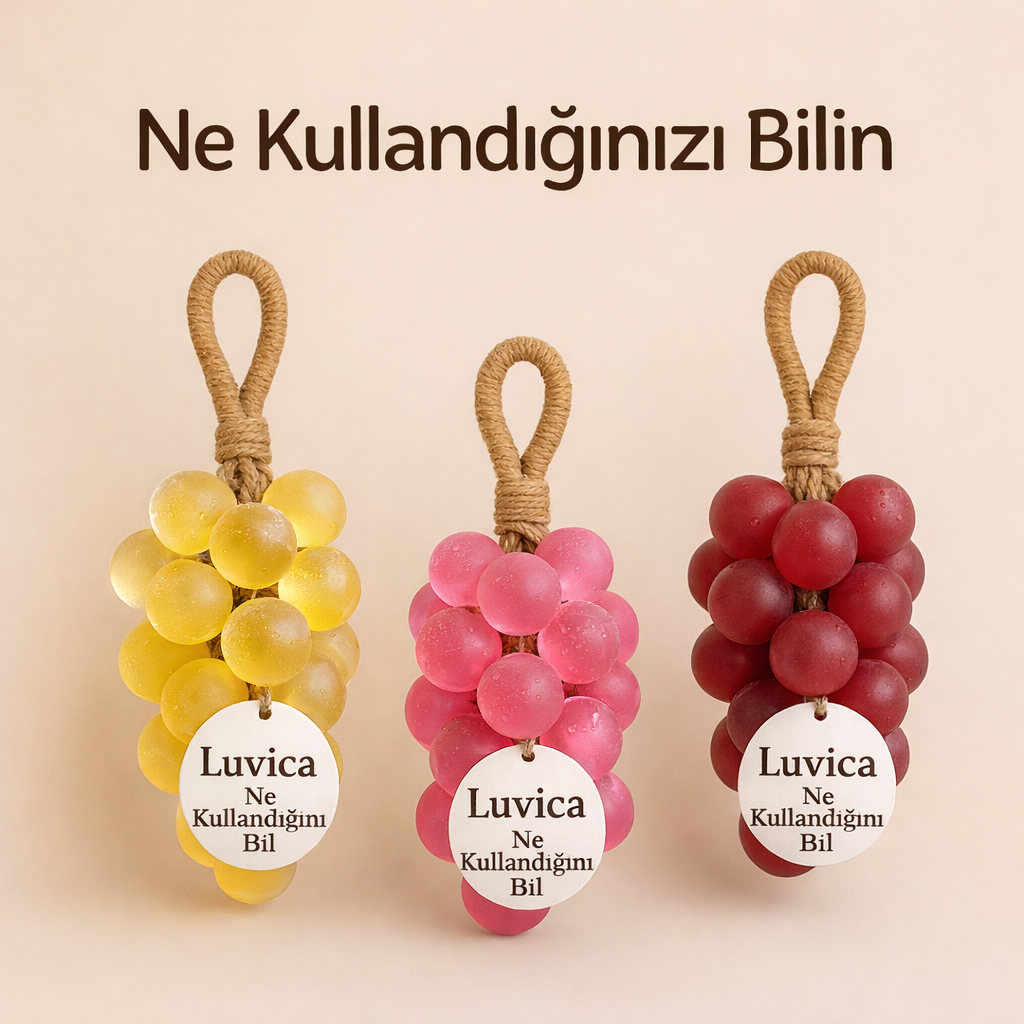 Luvica™ Doğal Üzüm Salkımı Sabunu