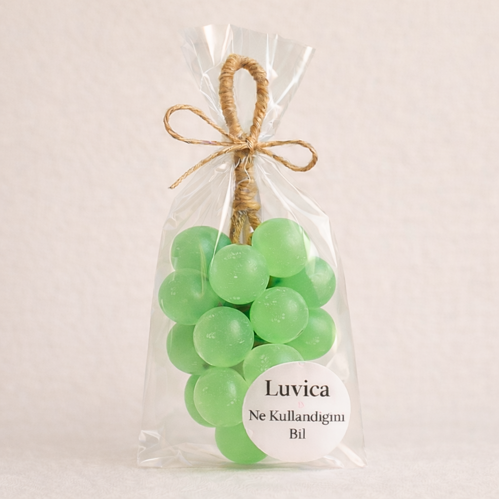 Luvica™ Doğal Üzüm Salkımı Sabunu