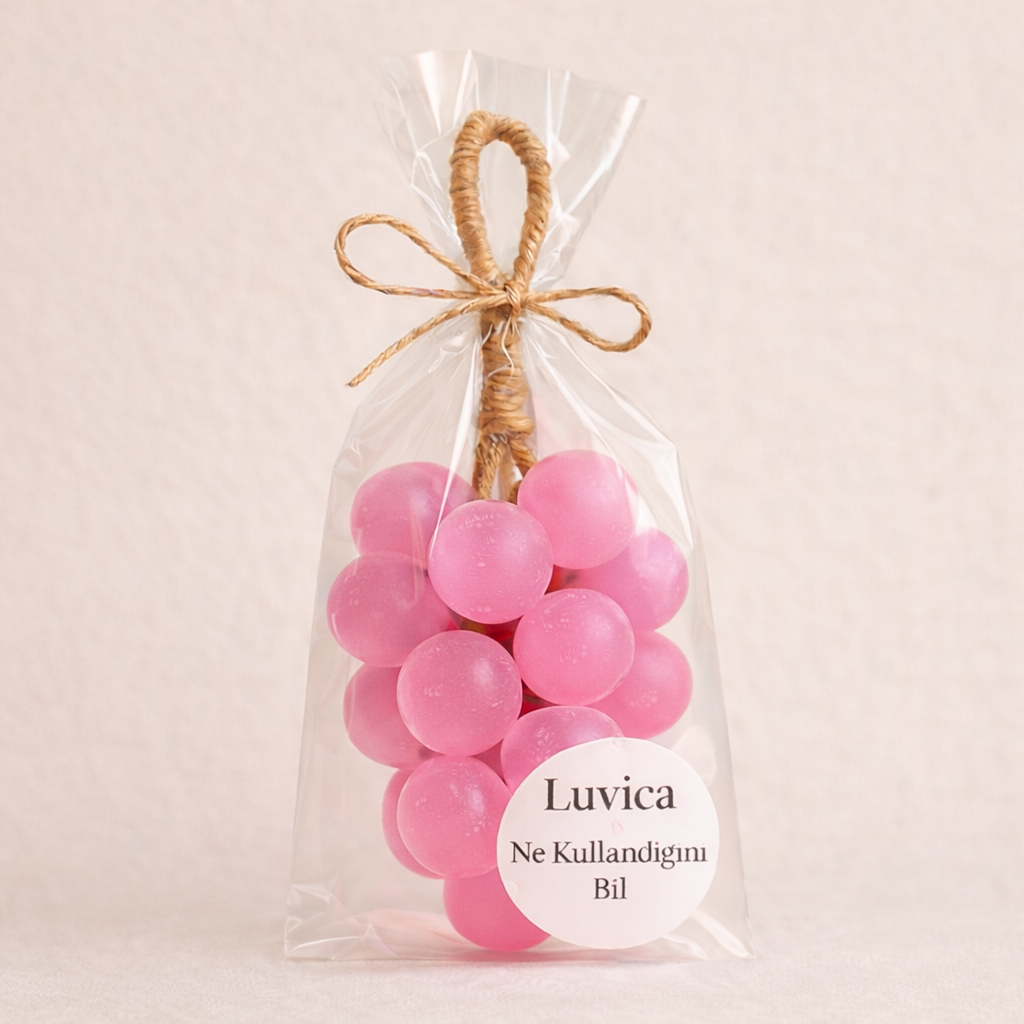 Luvica™ Doğal Üzüm Salkımı Sabunu