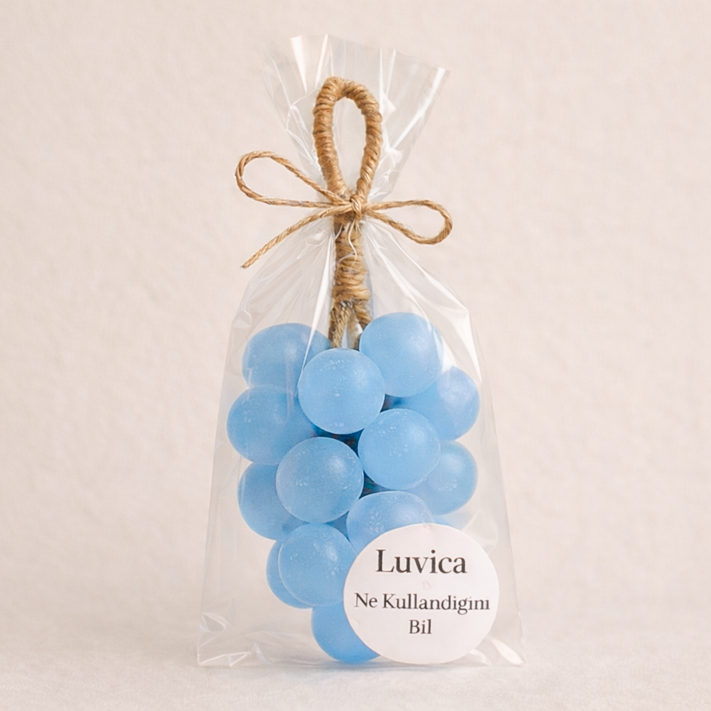 Luvica™ Doğal Üzüm Salkımı Sabunu