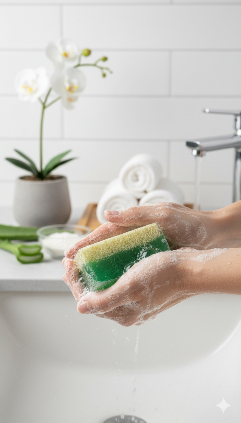 Luvica Kabak Lifli Dogal Sabun