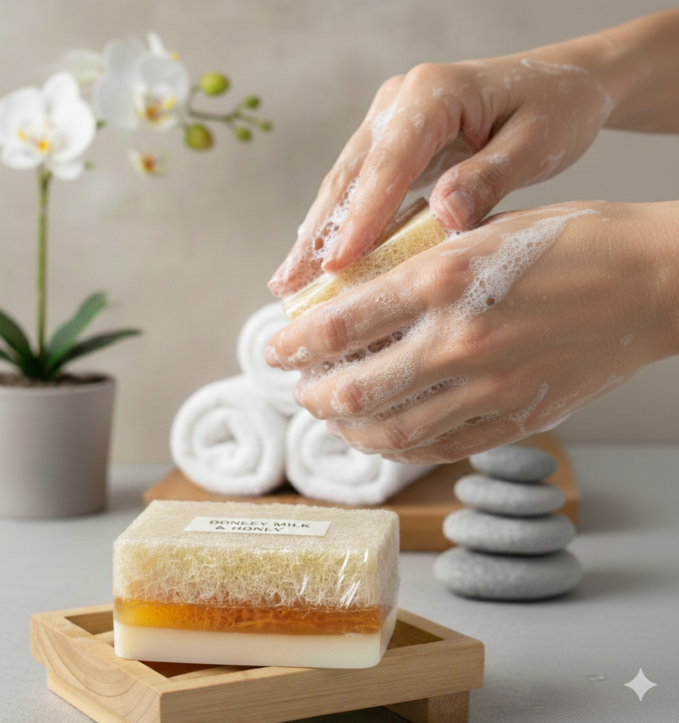 Luvica Kabak Lifli Dogal Sabun