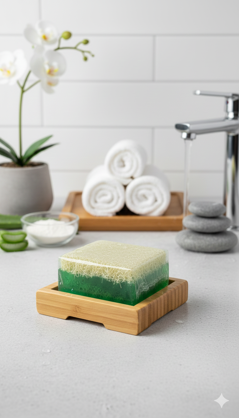 Luvica Kabak Lifli Dogal Sabun