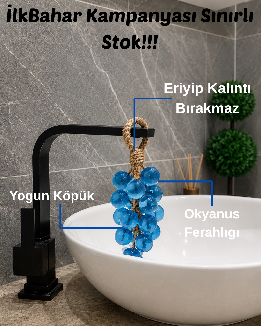 Luvica™ Doğal Üzüm Salkımı Sabunu